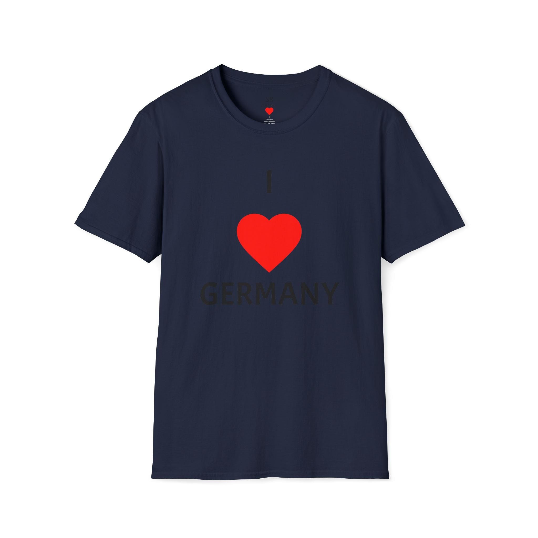 I ❤️ Germany T-Shirt – Clean Travel & Pride Tee (Unisex, viele Farben)