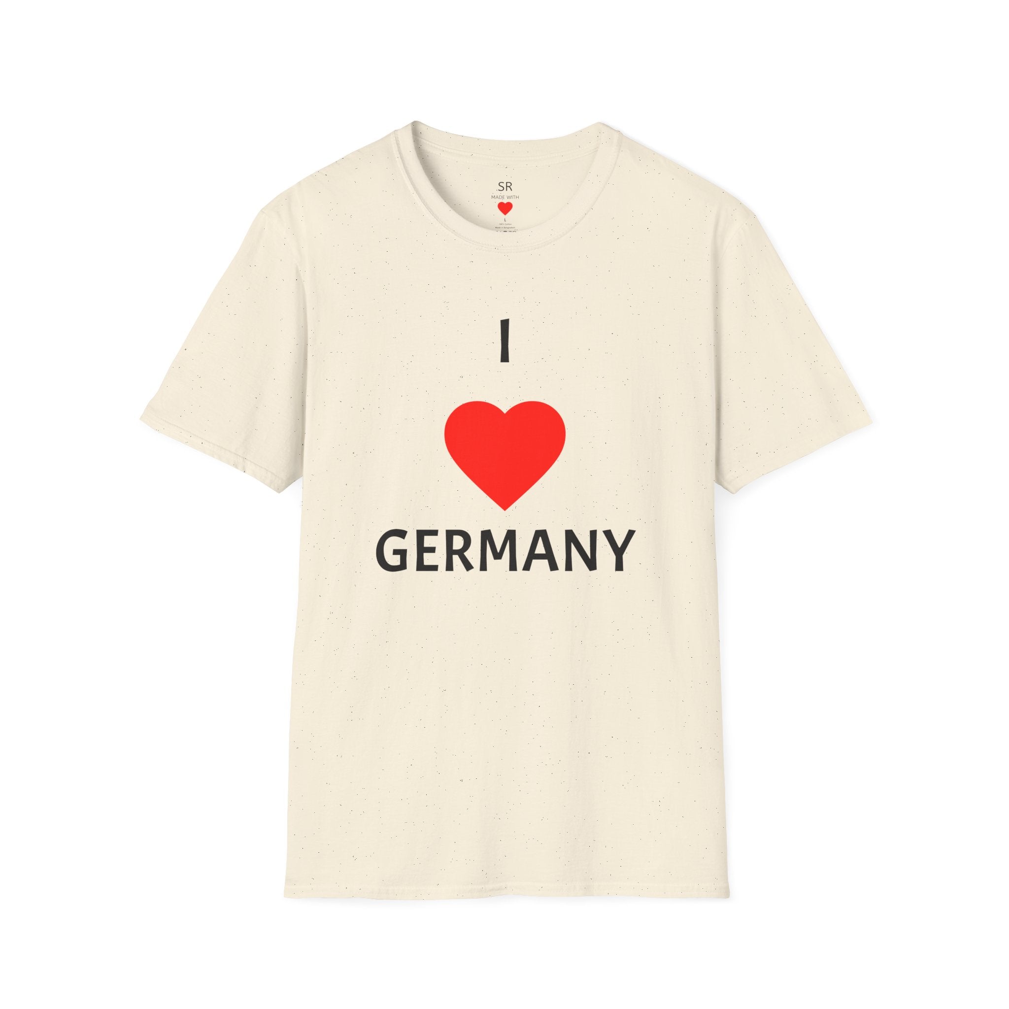 I ❤️ Germany T-Shirt – Clean Travel & Pride Tee (Unisex, viele Farben)