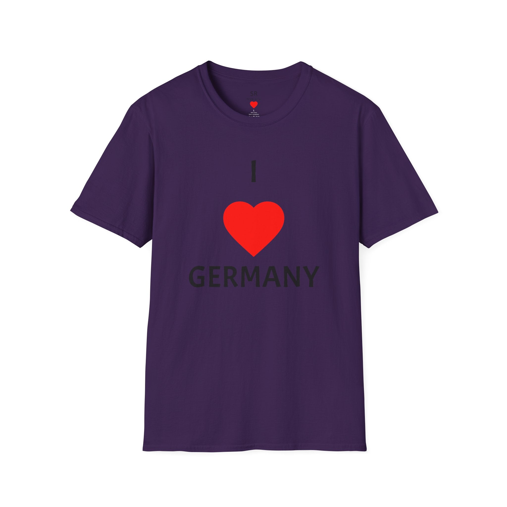 I ❤️ Germany T-Shirt – Clean Travel & Pride Tee (Unisex, viele Farben)