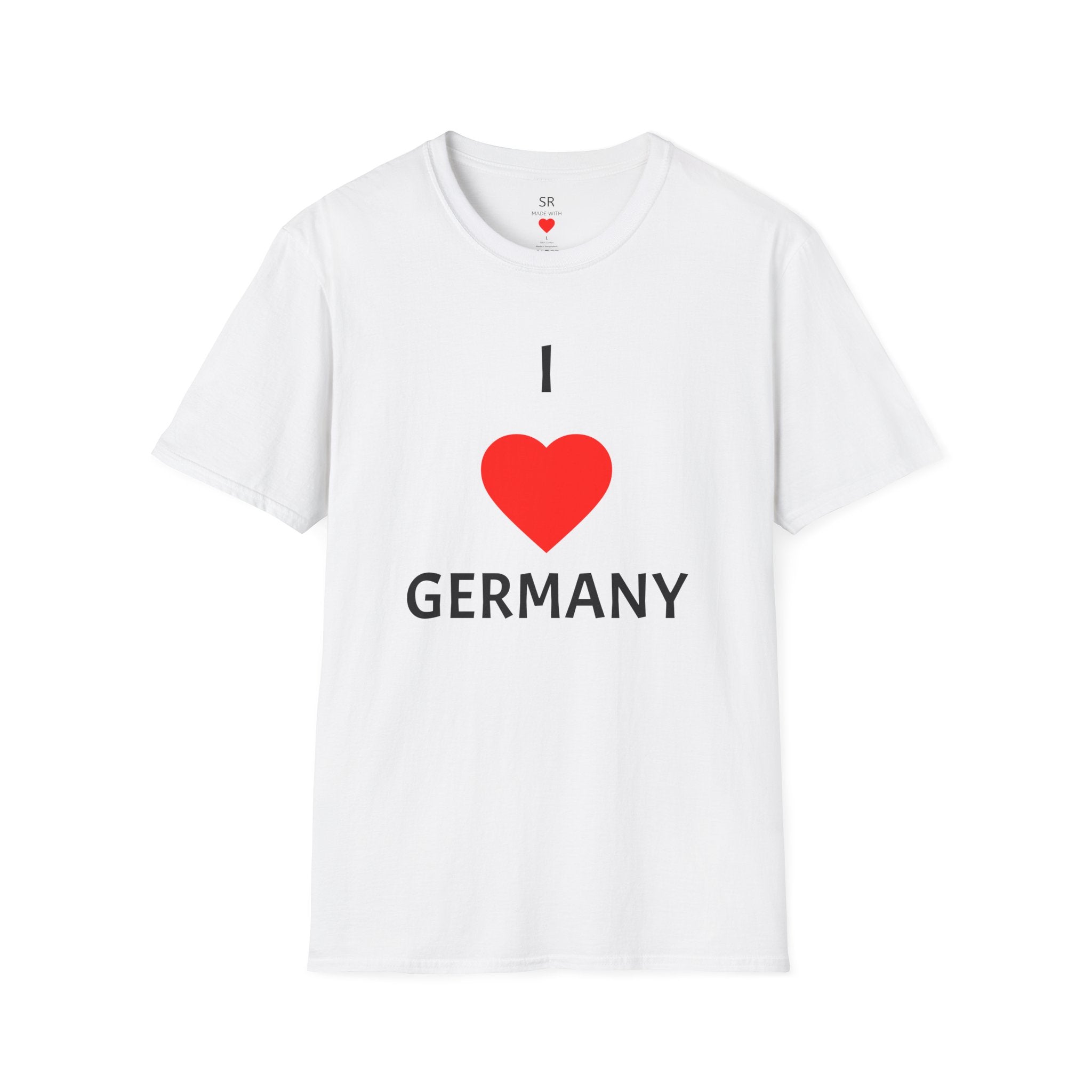 I ❤️ Germany T-Shirt – Clean Travel & Pride Tee (Unisex, viele Farben)