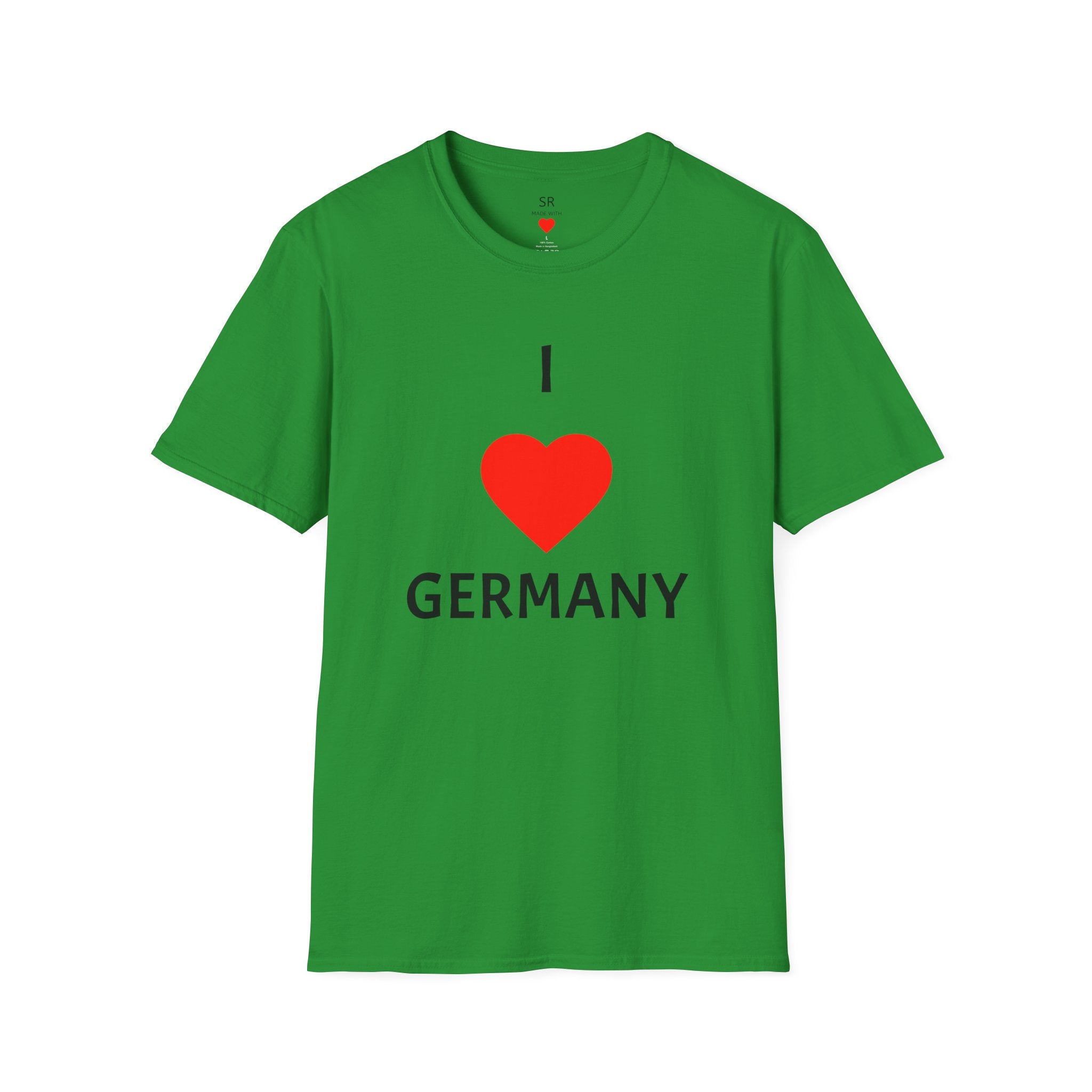 I ❤️ Germany T-Shirt – Clean Travel & Pride Tee (Unisex, viele Farben)