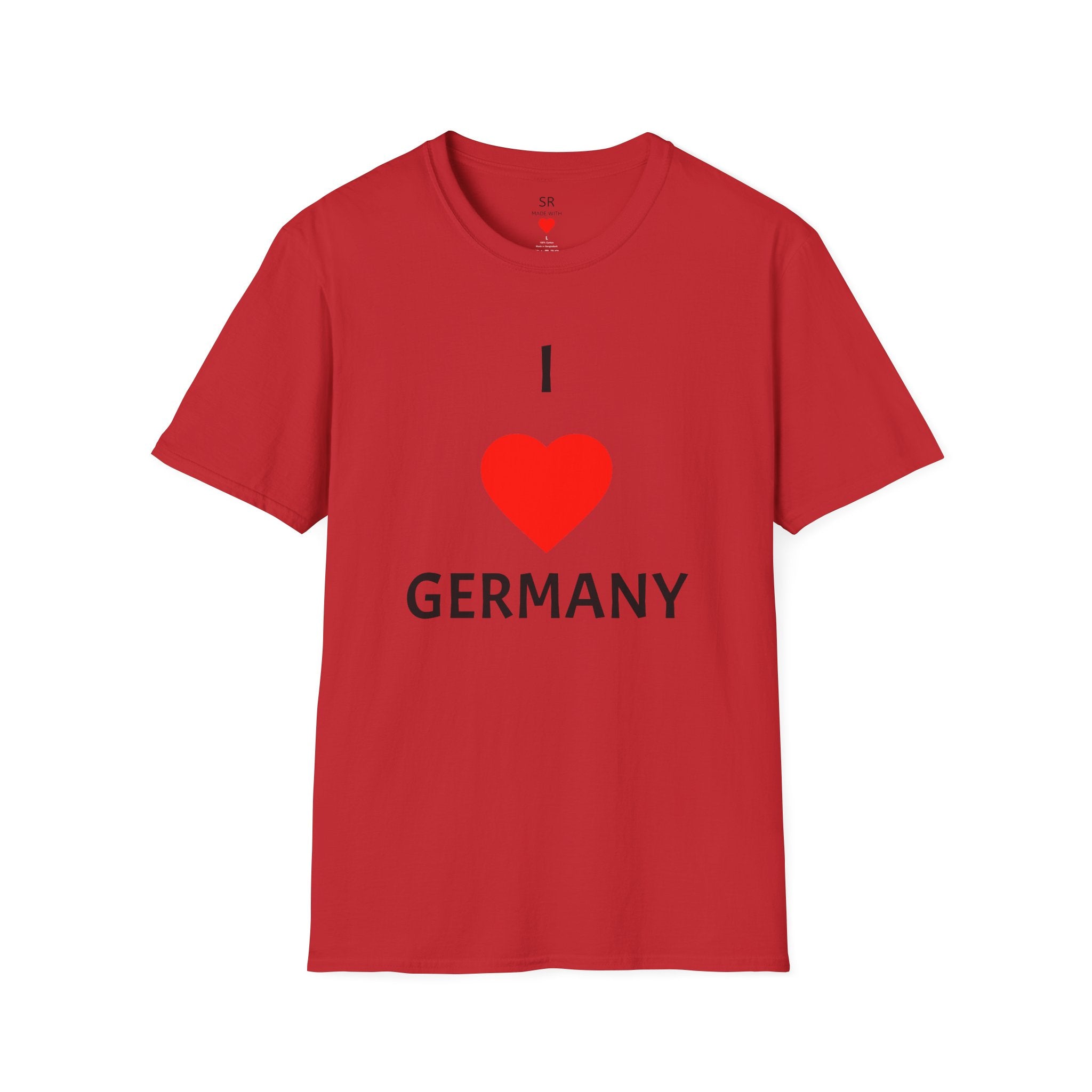 I ❤️ Germany T-Shirt – Clean Travel & Pride Tee (Unisex, viele Farben)